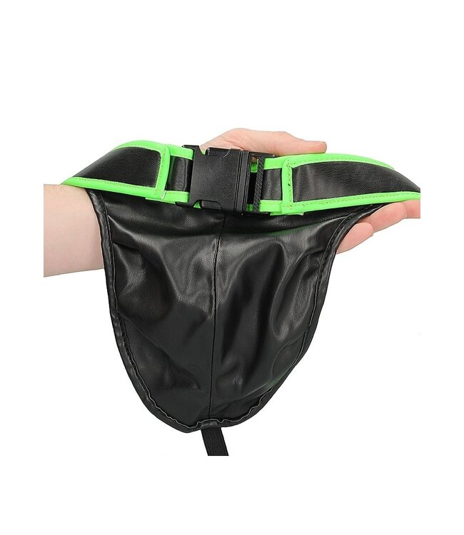 Ouch! Glow in the Dark Glow-in-the-Dark Buckle Jockstrap | Ouch! by Shots - Bondage Ready