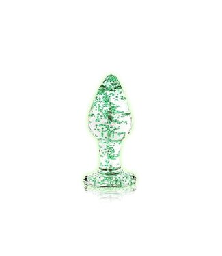 Ouch! Glow in the Dark Glow in the Dark Buttplug 8 cm für aufregendes Analvergnügen | Ouch!