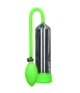 Ouch! Glow in the Dark Glow in the Dark Classic Penis Pump by Ouch! - Ergonomic Design