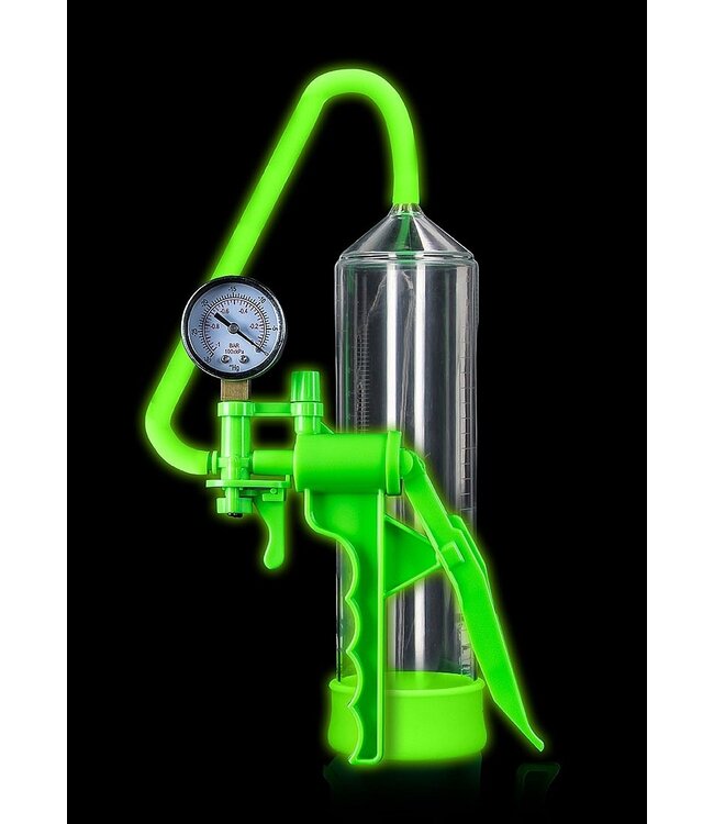 Ouch! Glow in the Dark Ouch! Glow in the Dark Penispomp voor Beginners Met Fluorescerende Details