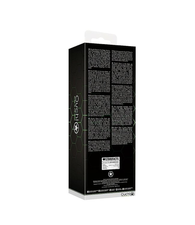 Ouch! Glow in the Dark Ouch! Glow in the Dark Penispomp voor Beginners Met Fluorescerende Details