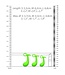 Ouch! Glow in the Dark Glow in the Dark Prostate Pleasure Set - 3 Silicone Butt Plugs
