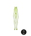 Ouch! Glow in the Dark Neon Grüner Bodystocking mit Neckholder Plus Size | Ouch! Shots