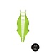 Ouch! Glow in the Dark UV-Active Neon Green High-Cut Bodysuit | Ouch! By Shots