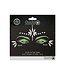 Ouch! Glow in the Dark Radiant Glow-in-the-Dark Body Jewelry Stickers for Face Glamour