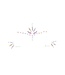 Ouch! Glow in the Dark Radiant Glow-in-the-Dark Body Jewelry Stickers for Face Glamour