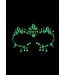 Ouch! Glow in the Dark Lichtgevende Bling Stickers Voor Gezicht En Lichaam | Stralende Body Jewelry