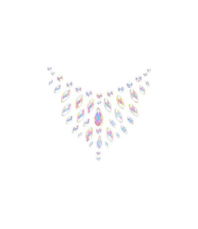 Ouch! Glow in the Dark Glitter & Glow Body Jewellery Stickers for a Dazzling Chest Shine