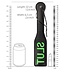 Ouch! Glow in the Dark Neon Green Glow-in-the-Dark Bondage Paddle for Adventurous Nights