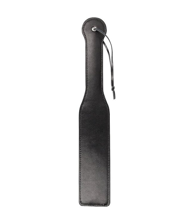 Ouch! Glow in the Dark Glow in the Dark Bondage Paddle – Fluorescerend Neon Groen Met Omgekeerd NAUGHTY-Logo