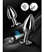 Vibrierender Medium Buttplug aus Stahl – Luxuriöses Analvergnügen mit Fernbedienung