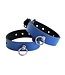 Elegante Zelle Leder-Handschellen Mini O-Ring – Verstellbar & Vielseitig