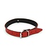 Elegantes Mini-O-Ring-Halsband aus Leder in Rot | Hochwertiges BDSM-Accessoire