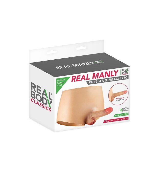 REAL BODY Compact Realistische Dildo S/M Van Siliconen Voor Authentiek Genot