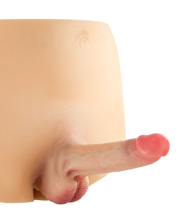 Real Manly Solid Realistic Dildo S/M – Lifelike Silicone Pleasure