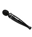 Pixey Pixey Deluxe Rechargeable Wand Vibrator - 5 Speeds, Black Chrome