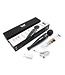 Pixey Pixey Deluxe Stabvibrator – Stark, wiederaufladbar & elegant in Schwarz Chrom