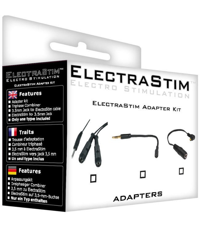 ElectraStim 3,5-mm-Adapterkabel für ElectraStim – Verbinde Deinen Elektrosex-Stimulator