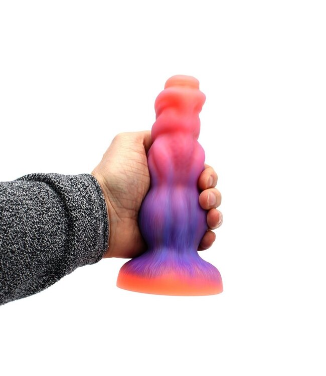 Kiotos Monstar Kiotos Monstar Glow Dildo 19,5 cm – Fluoreszierendes Silikonvergnügen