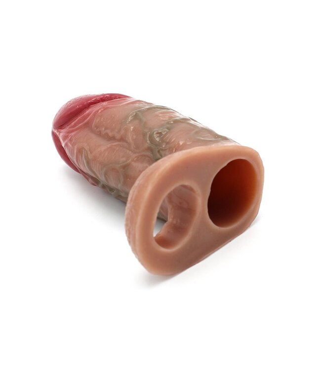 Kiotos Monstar Kiotos Monstar Silicone Penis Sleeve Met Textuur Voor Maximale Stimulatie