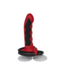 ElectraStim ElectraStim Silicone Electro Dildo Met Ribbel en Zuignap Voorbindsysteem