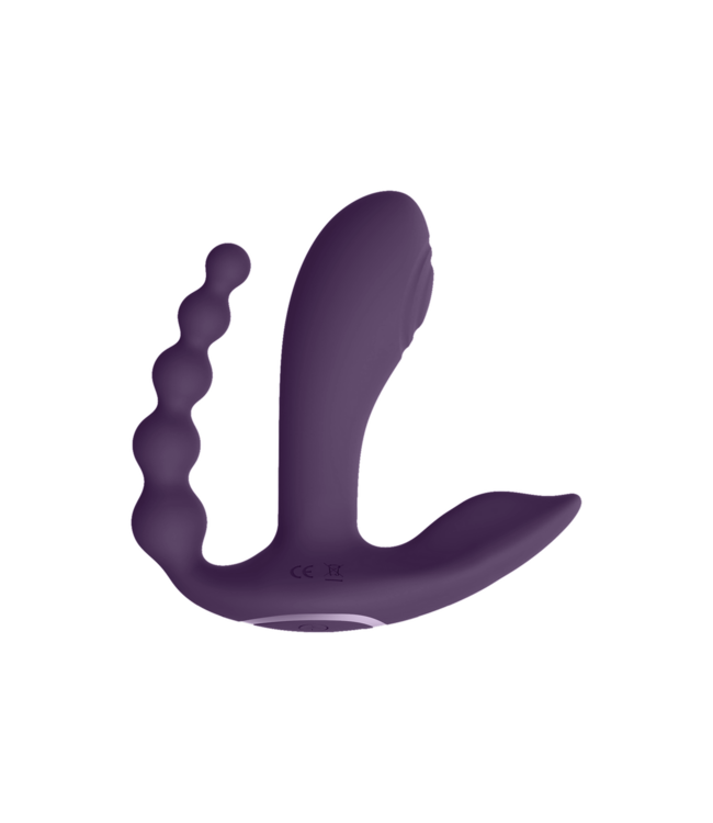 Vive KATA Pulse Wave Vibrator Lila – Discretes Spielzeug mit Fernbedienung & 1000 Einstellungen