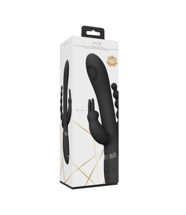 Vive RINI Double Penetration Rabbit – Innovativ, leise und wasserdicht