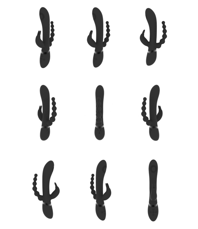 Vive Vive Triple Motor Stimulator Met Climax Knop – Stil, Waterdicht & Krachtig