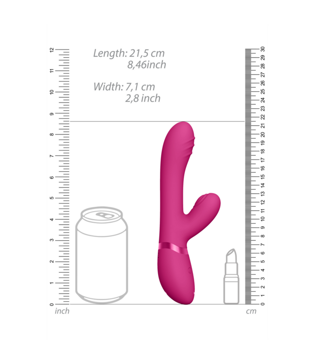 Vive TANI Finger-Pulsator Rosa – Leistungsstarker & Leiser Vibrator für Zeit in Ekstase