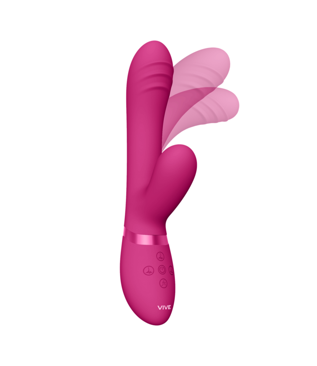 Vive Vive PulseFinger Roze – 3 Motoren Vinger Vibrator Met 30 Functies