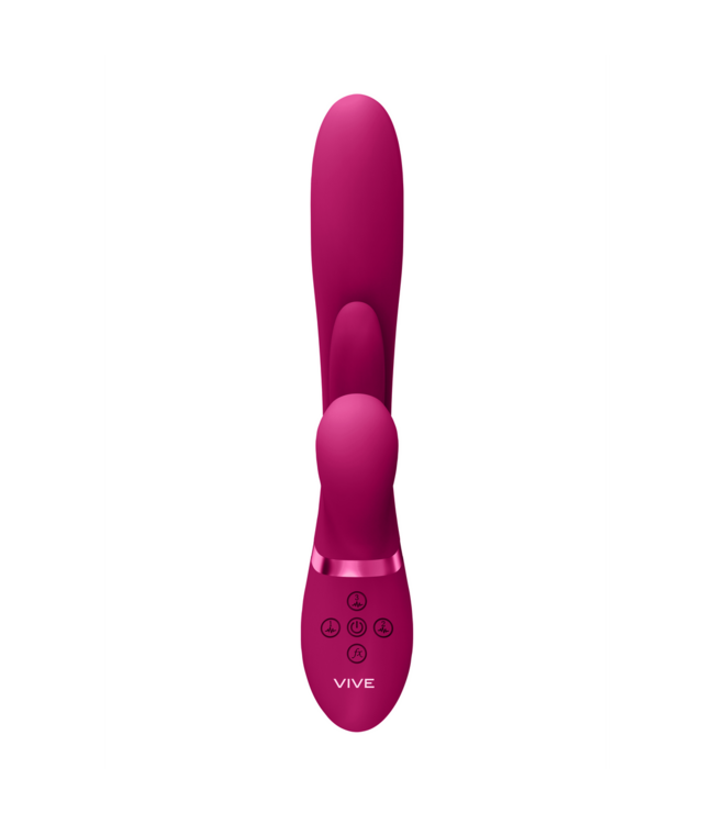 Vive Kura G-Spot Vibrator – Thrusting & Pulsing Pleasure with 1000+ Settings