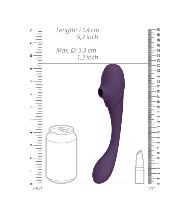 Vive Mirai Double Ended Pulse Wave Vibrator - Waterproof & Powerful Pleasure