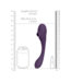 Vive Mirai Flexi-Doppelend-Pulswellen-Vibrator – Wasserdicht & Vielseitig