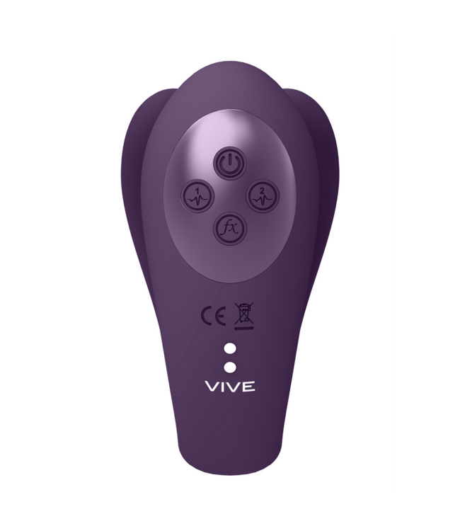Vive Vive Triple-Mode Vibrator Met Clitoral Pulsgolf En Dubbele Stimulator