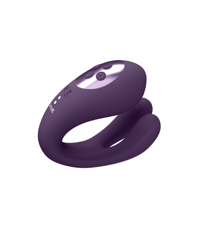 Vive Vive Triple-Mode Vibrator Met Clitoral Pulsgolf En Dubbele Stimulator