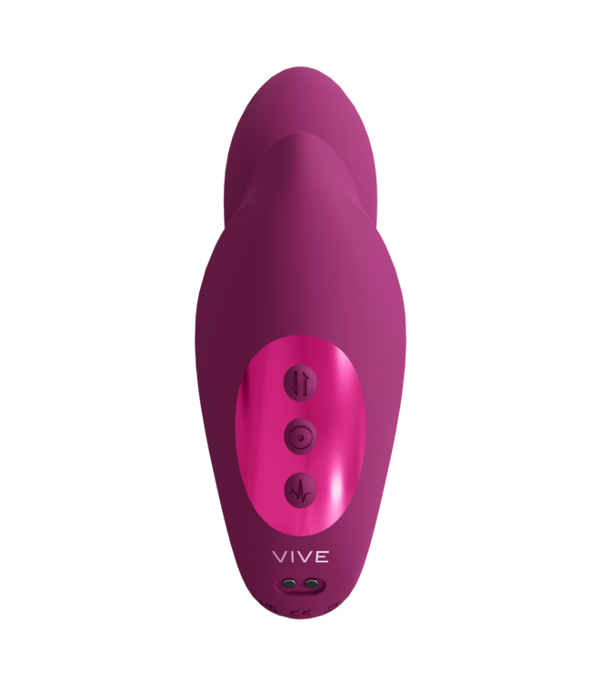Vive Vive Dual Motor G-Spot Vibrator Met Massagerende Kralen Roze