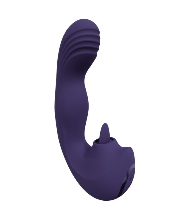 Vive Yumi G-Spot Vibrator - Triple Motor & Tongue Stimulator for Ultimate Pleasure
