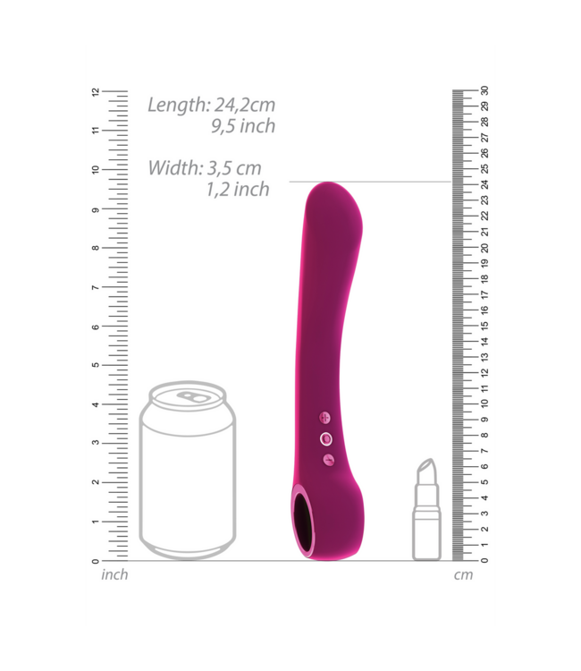 Vive Ombra Flexibler Vibrator - 10 Stufen für luxuriöse Vergnügungen