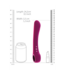 Vive Ombra Flexible Vibrator - 10 Vibration Modes & Soft Silicone Design