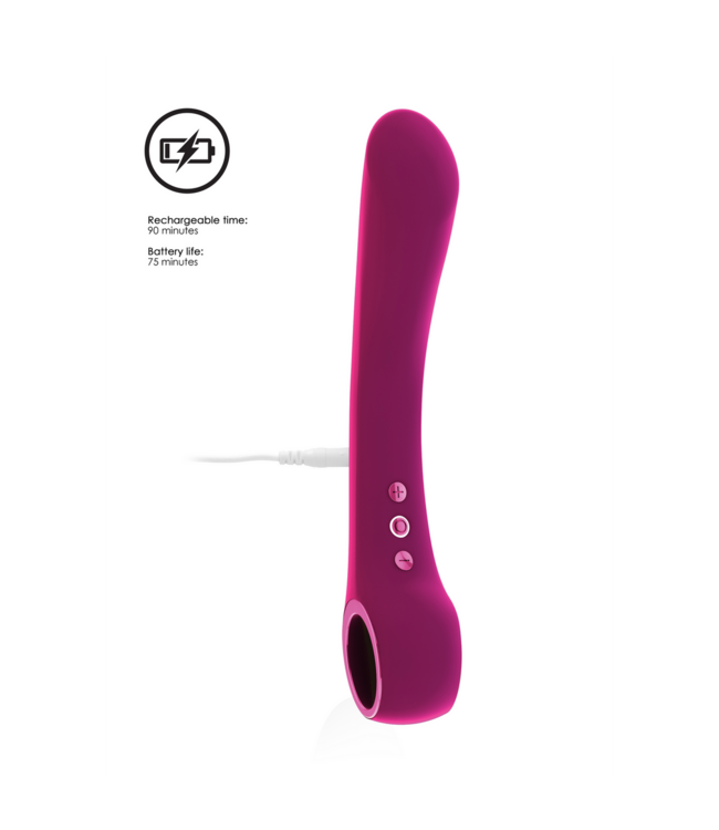 Vive VIVE Flexibele Oplaadbare Vibrator Roze Met 10 Vibratiepatronen