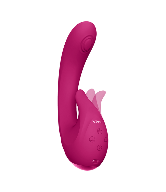 Vive Miki Pulse Wave G-Spot-Vibrator – Kraftvoll, leise & wasserdicht in Rose