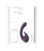 Vive Vive Pulse Wave G-Spot Vibrator Paars Met 3 Motoren En USB Oplaadbaar