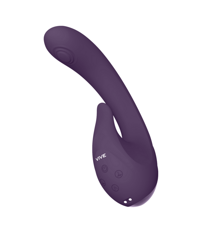 Vive Vive Pulse Wave G-Spot Vibrator Paars Met 3 Motoren En USB Oplaadbaar