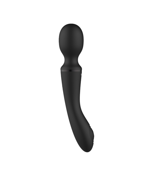 Vive Vive Dual Pulse Wand Vibrator Zwart | 100+ Instellingen & Waterdicht