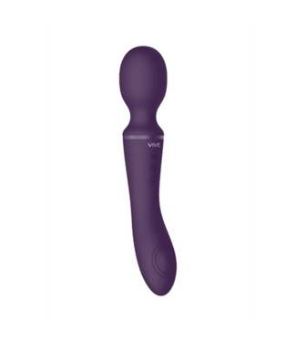 Vive Vive Dual Motor Wand Vibrator Paars - 100+ Functies, Waterdicht & Oplaadbaar