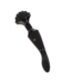 Vive Vive Shiatsu Wand Vibrator Zwart Met 10 Vibratiestanden En Waterdicht