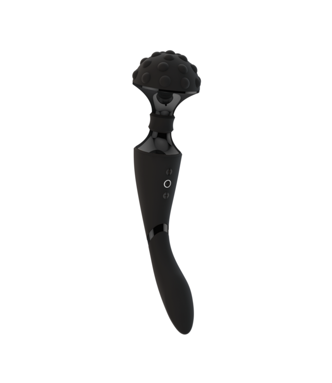 Vive Vive Shiatsu-Stabvibrator Schwarz – Luxuriös, vielseitig und wasserfest