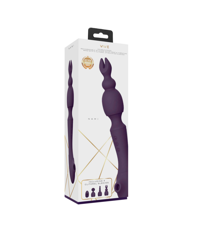 Vive Nami Pulse Wave Wand: Ultimate Pleasure & Whisper Quiet Luxury