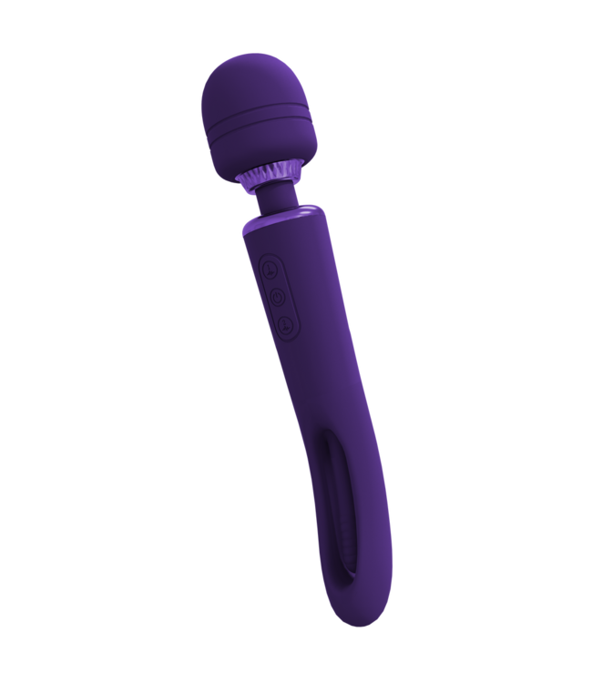 Vive Kiku Double-Sided G-Spot Wand & Flapper Vibrator - 10 Functions