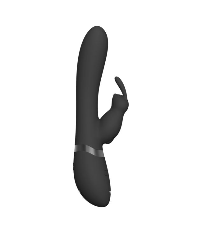 Vive Vive Inflatable Rabbit Vibrator Zwart Met 3 Motoren En USB Oplaadbaar